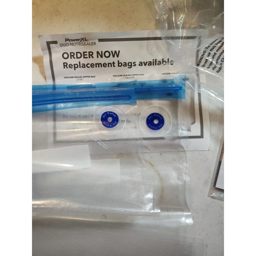 Power XL Duo Nutrisealer - Vacuum Sealer Set - 6 in 1  (885) New